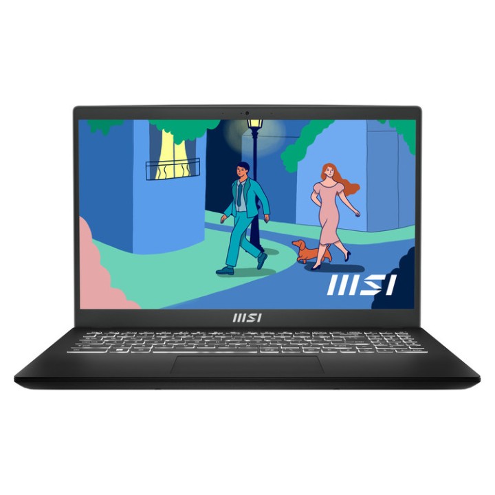 MSI Laptop Modern 15 B7M 15.6'' FHD IPS R7-7730U/16GB/1TB SSD/Win 11 Home/2Y/Classic Black