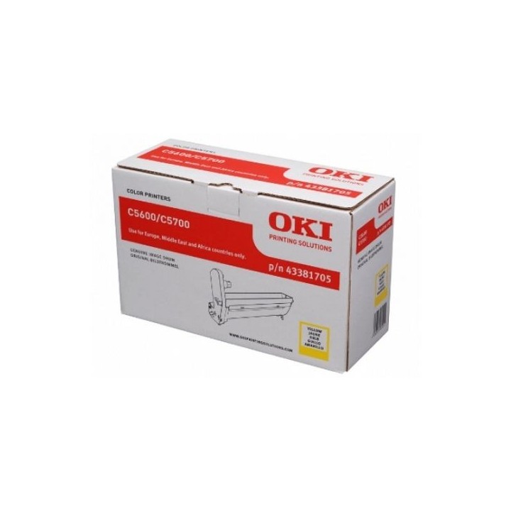 OKI EP DRUM YELLOW C5600/C5700 (20K)