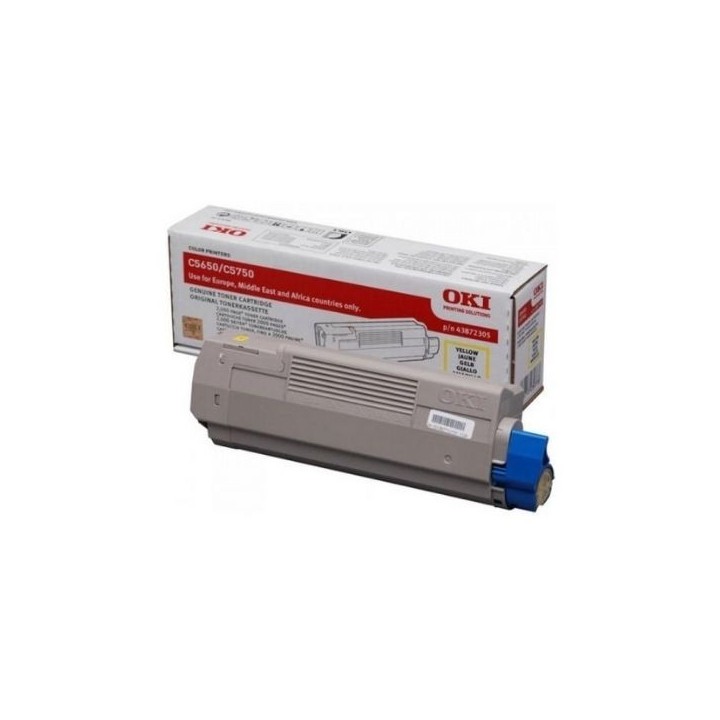 OKI TONER YELLOW C5650/C5750 (2K)