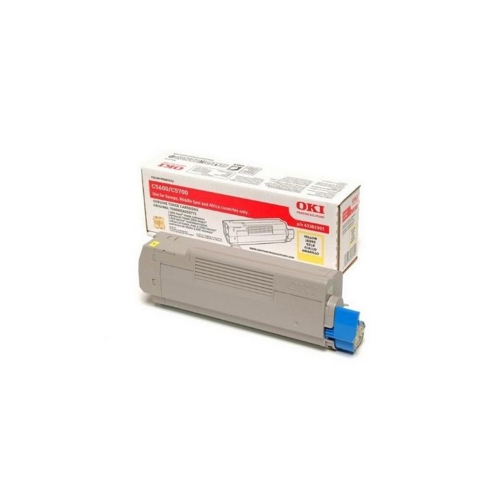 OKI TONER YELLOW C5600/C5700 (2K)