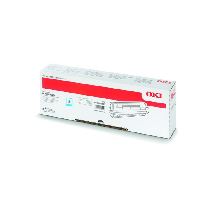 OKI TONER CYAN MC853/MC873/MC883 (7.3K)