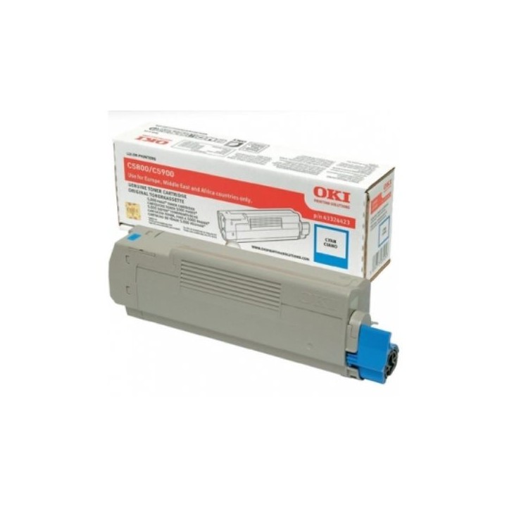 OKI TONER CYAN C5800/5900/5550MFP (5K)