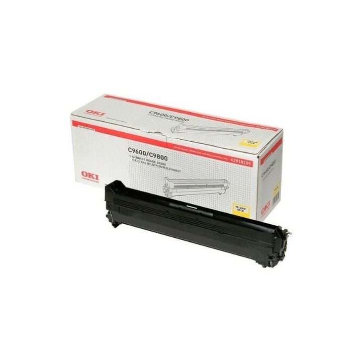 OKI EP DRUM YELLOW C9600/C9650 /C9655/C9800/C9800MFP /C9800GA/C9800GA MFP/C9850/C9850MFP (30K)