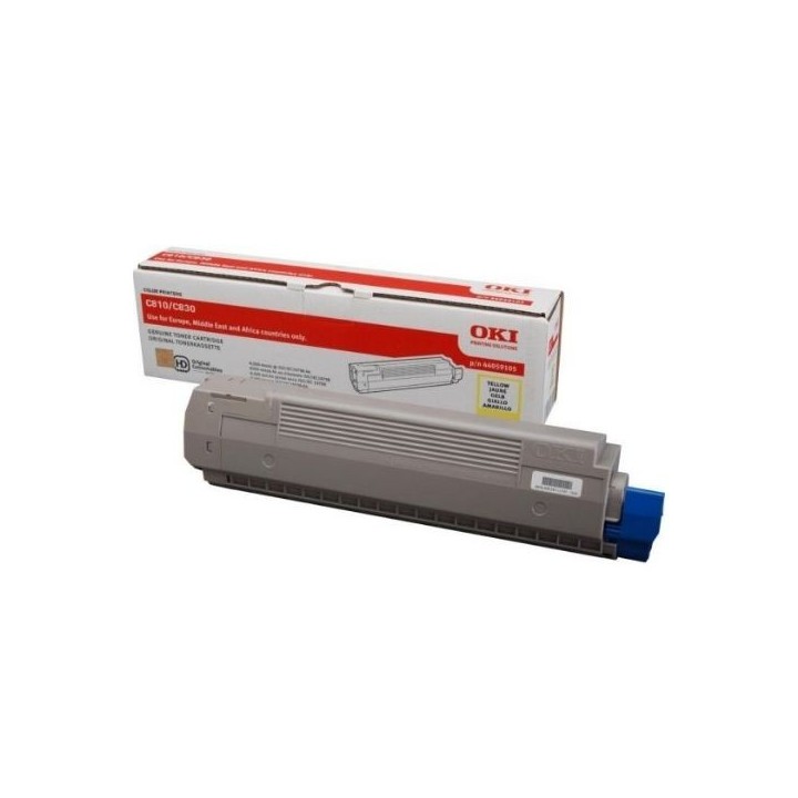 OKI TONER YELLOW C810/C830 (8K)