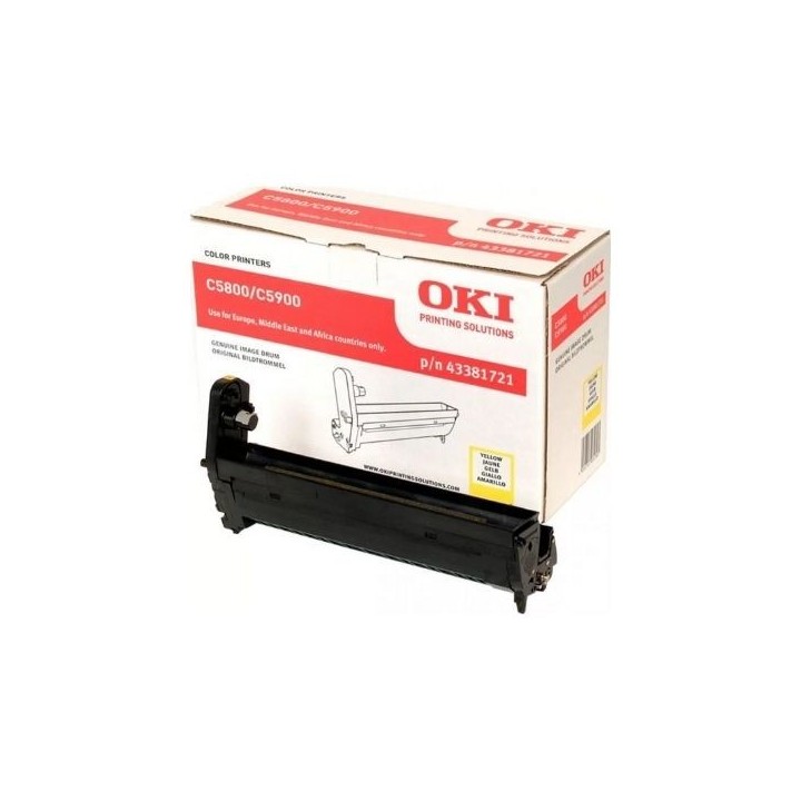 OKI EP DRUM YELLOW C5800/C5900/C5550MFP (20K)