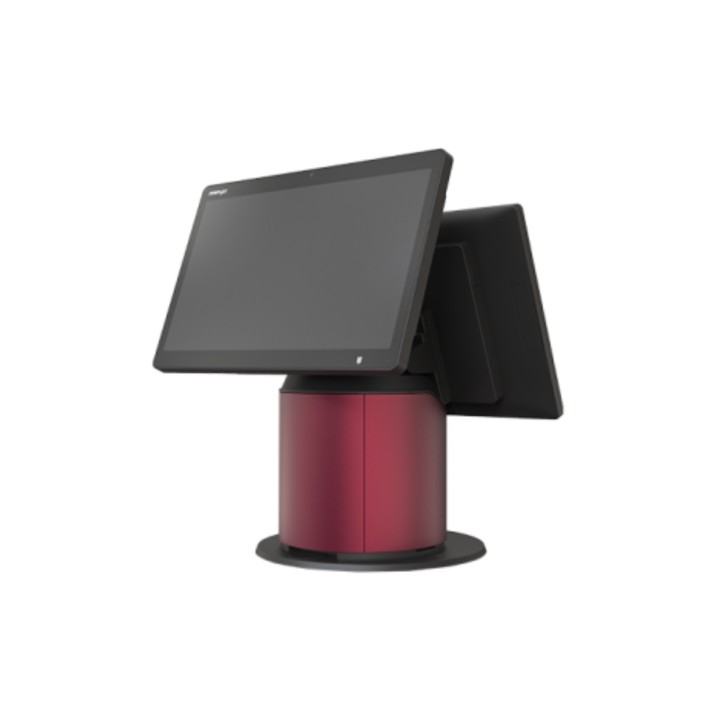 POSIFLEX GEN9 BASE FOR ZT/XT/RT/PS TERMINALS WITH THERMAL PRINTER PP-7900 (3”) RED COLOR