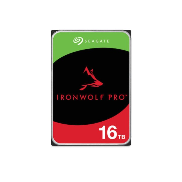SEAGATE HDD, IRONWOLF PRO,16TB,3.5', ST16000NT001