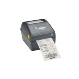 ZEBRA ZD421T, 4" DT/TTR PRINTER, 203 DPI, USB/USB HOST, NFC, BT (BLE), ETHERNET. INCLUDES:USB CABLE, PS, EU/UK POWER CABLE