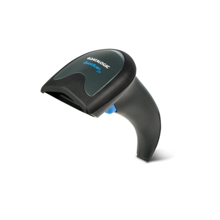 DATALOGIC QUICKSCAN QW2120, LITE 1D IMAGER, BLACK, USB KIT (SCANNER+CABLE+STAND)