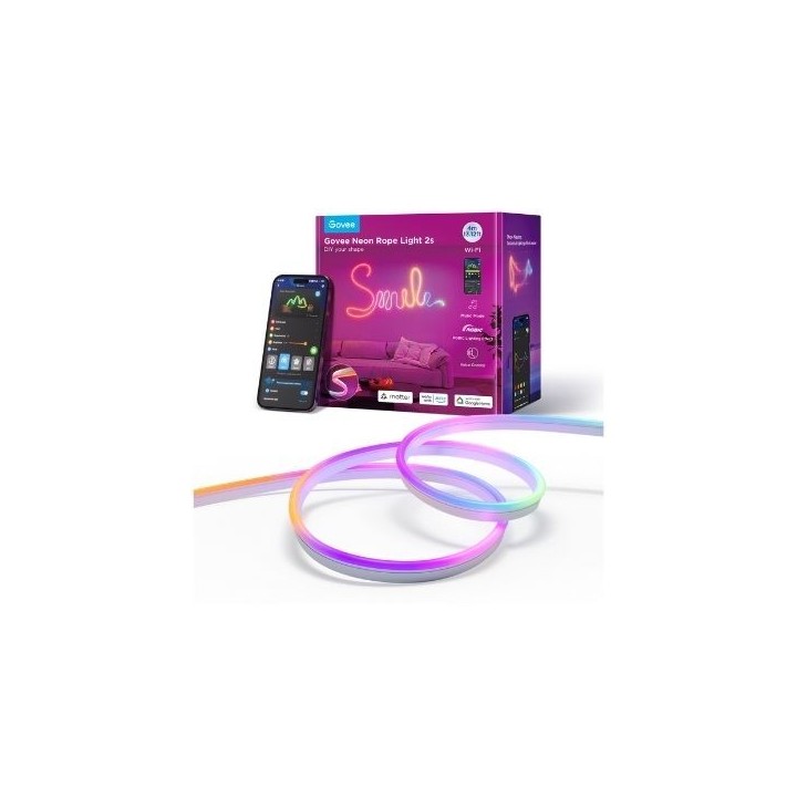 GOVEE NEON ROPE STRIP LIGHT 2 - 4M BLACK