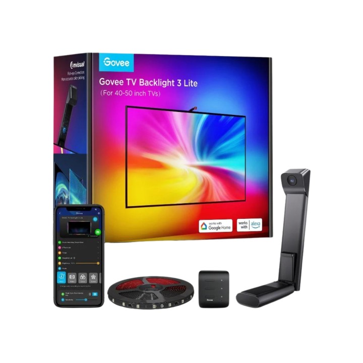 GOVEE H6097 TV BACKLIGHT 3 LITE (40~50 INCH) SUPPORT MATTER