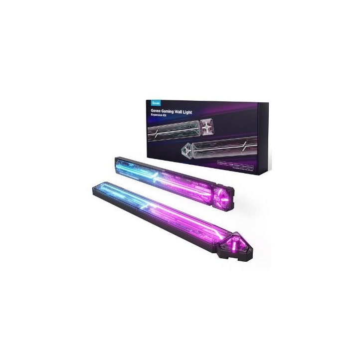 GOVEE GAMING WALL LIGHT ME 2 ΠPOΣOΨEIΣ ME ΣXEΔIO ΓPAMMΏN ΓIA EYKOΛH AΛΛAΓH KAI MONAΔIKO ΦΩTIΣMO TOIXOY