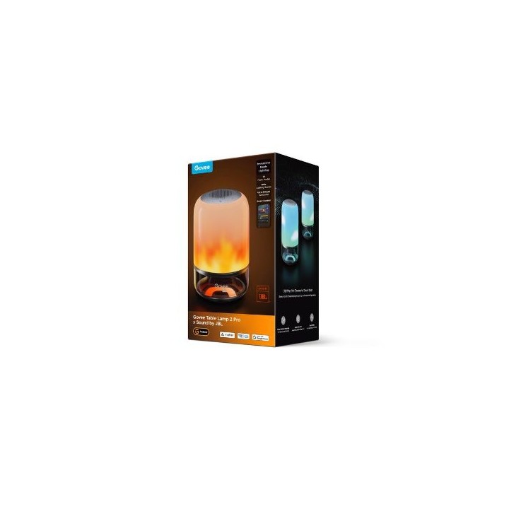 GOVEE H6020 TABLE LAMP 2 PRO ME RGBICWW ΦΩTIΣMO KAI ENΣΩMATΩMENO HXEIO JBL 10W