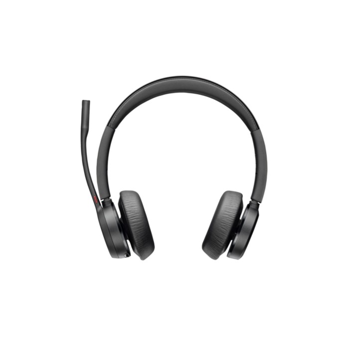 POLY VOYAGER 4320 UC STEREO USB-A HEADSET +BT700 USB-A ADAPTER +CHARGING STAND