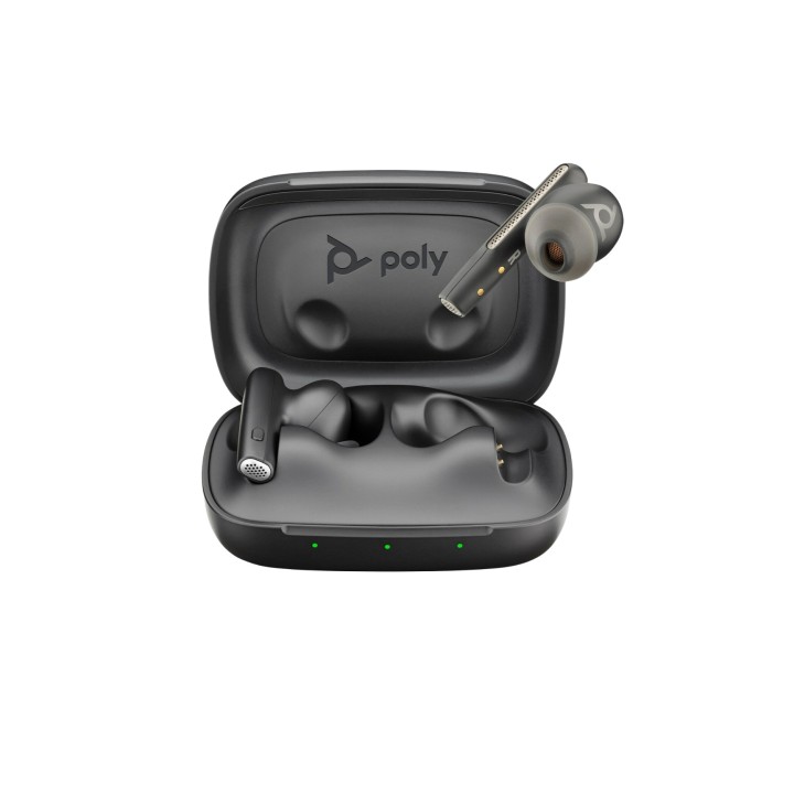 POLY VOYAGER FREE 60 UC CARBON BLACK EARBUDS + BT700 USB-C ADAPTER + BASIC CHARGE CASE (7Y8H4AA)