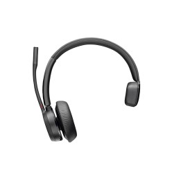 POLY VOYAGER 4310-M MICROSOFT TEAMS CERTIFIED USB-C HEADSET +BT700 DONGLE +CHARGING STAND (77Y97AA)