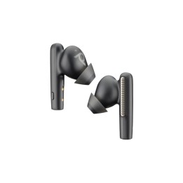 POLY VOYAGER FREE 60 UC M CARBON BLACK EARBUDS +BT700 USB-C ADAPTER +BASIC CHARGE CASE