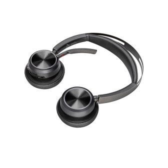 POLY VOYAGER FOCUS 2 USB-C HEADSET +USB-C/A ADAPTER +CHARGING STAND