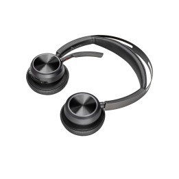 POLY VOYAGER FOCUS 2 USB-C HEADSET +USB-C/A ADAPTER +CHARGING STAND