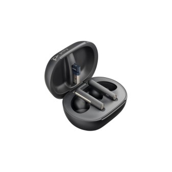 POLY VOYAGER FREE 60+ UC CARBON BLACK EARBUDS + BT700 USB-C ADAPTER + TOUCHSCREEN CHARGE CASE (7Y8G4AA)