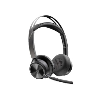 POLY VOYAGER FOCUS 2 MICROSOFT TEAMS CERTIFIED USB-C HEADSET + USB-C/A ADAPTER + CHARGING STAND (9T9J6AA#AC3)