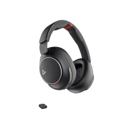 POLY VOYAGER SURROUND 85 UC USB-C HEADSET + USB-C/A ADAPTER + CHARGING STAND